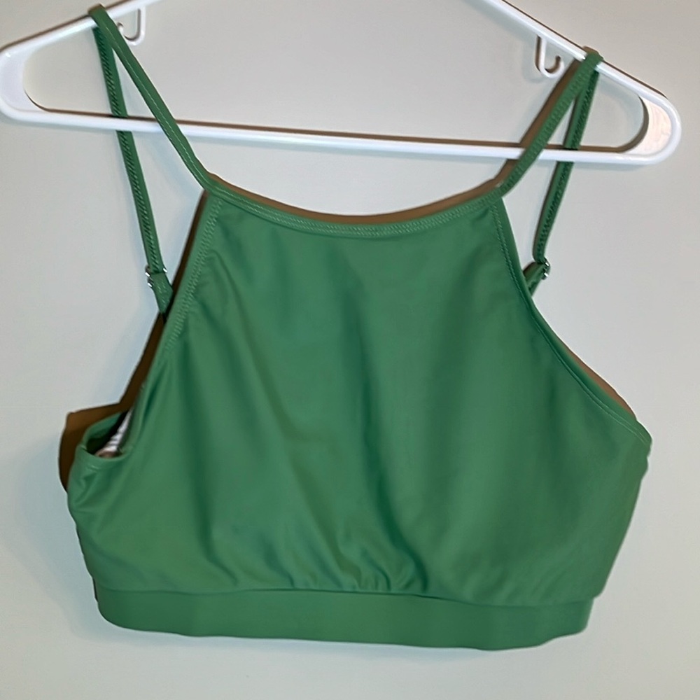 Women’s green size medium swim top